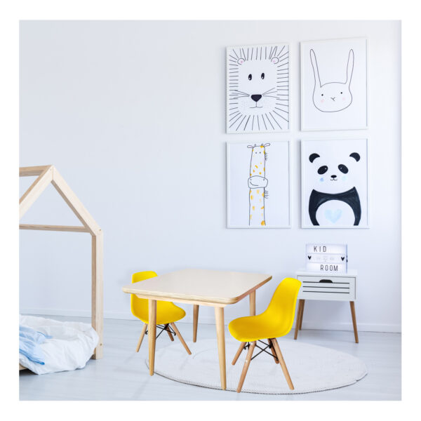 DIY bed in boy's room