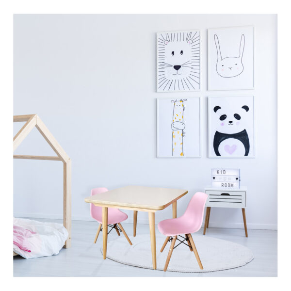 DIY bed in boy's room