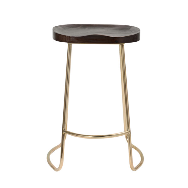 PISOCITY_dorado_asientomaderaoscuro_frente