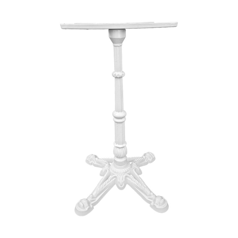 Base Mesa Parisina 4 Patas Blanca De Pies A Cabeza Store